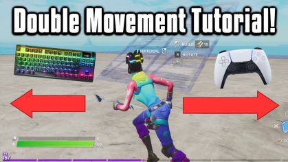 How To Get Double Movement In Fortnite! (ReWASD/Keys2xInput) - YouTube