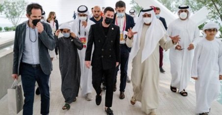 Lionel Messi wows fans with Expo 2020 Dubai visit