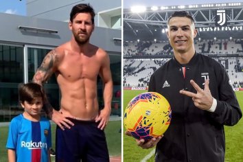 Lionel Messi reveals son Thiago, 7, is MASSIVE Cristiano Ronaldo fan and asks about Ballon d’Or rival all the time – The Sun | The Sun