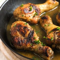 Stove Top Chicken Drumsticks or Legs - Where Is My Spoon
