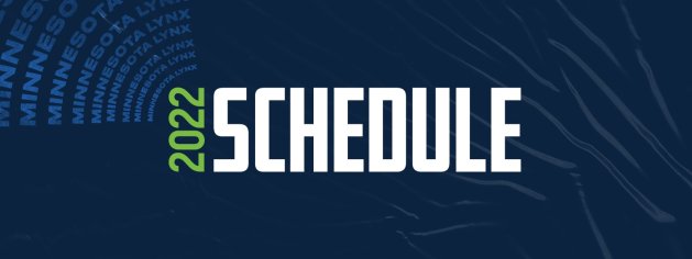 Schedule - Minnesota Lynx