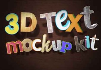 55+ Cool 3D Fonts to Download & 3D Text Effect Tutorials
