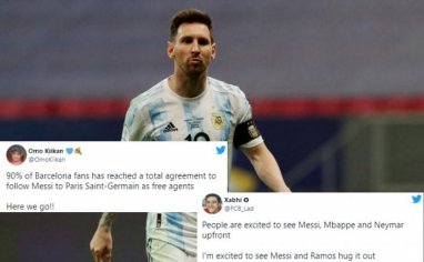 Twitter explodes as Lionel Messi agrees to join Paris Saint-Germain