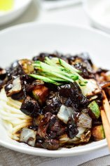 Jajangmyeon (Noodles in Black Bean Sauce) - Korean Bapsang