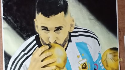 lionel messi easy drawing