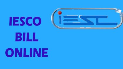IESCO Online Bill - Check, download & print Duplicate Bill Copy