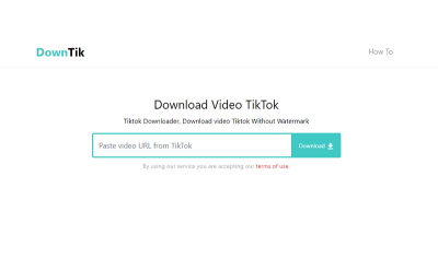 Download video TikTok no Watermark - Tiktok Downloader - DownTik.Net
