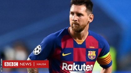Lionel Messi: Barcelona na son a biya ta Euro miliyan 700 - BBC News Hausa