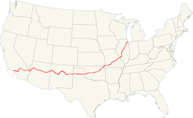 U.S. Route 66 – Wikipédia, a enciclopédia livre