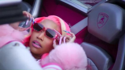 Nicki Minaj Revs a Pink Lambo Through N.Y.C. in ‘We Go Up’ Video