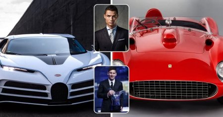 Cristiano Ronaldo's Bugatti, Lionel Messi's Ferrari: 5 best cars owned by footballers