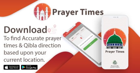  Prayer Times, Azan & Qibla Direction App - iPhone & Android 