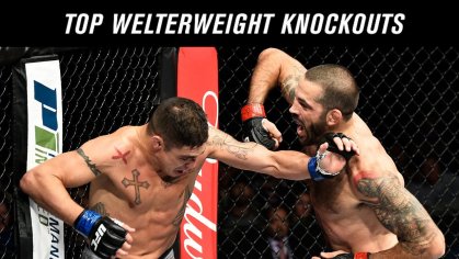 Top 10 Welterweight Knockouts in UFC History - YouTube