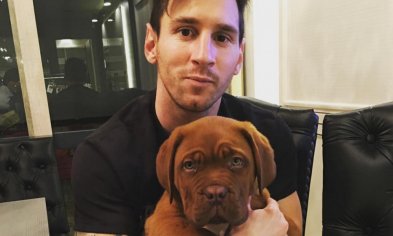 Lionel Messi and his massive beautiful dogs - Dogalize