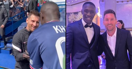 Internet Sensation Khaby Lame Drops Emotional Video After Meeting Football Icon Messi - SportsBrief.com