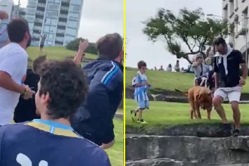Lionel Messi's dog serenaded by joyous Argentina fans after Paris Saint-Germain star led country to World Cup win