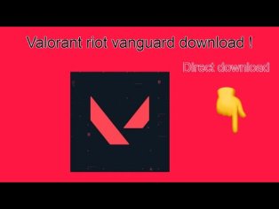 Valorant Riot Vanguard Download/Install direct link - YouTube