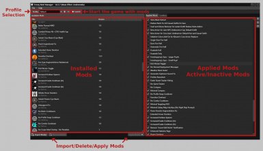 Mod Manager Tutorial and My Recommended Mod List at Mass Effect Andromeda Nexus - Mods and Community