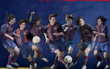 All time stats for Messi in the BarÃ§a youth teams