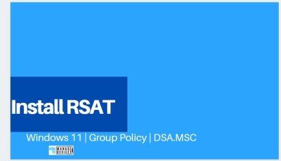 How To Install RSAT On Windows 11 PCs HTMD Blog