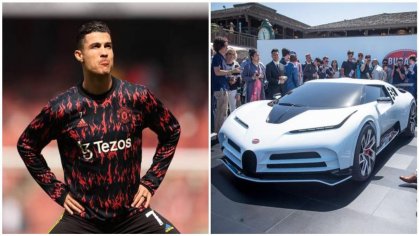 Cristiano Ronaldo Ships Over £8.5million Bugatti to Spain as Man United Star Avoids Renting a Car on Vacation<!-- --> - SportsBrief.com