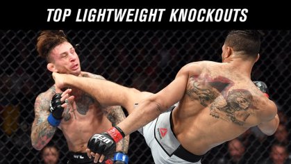 Top 10 Lightweight Knockouts in UFC History - YouTube