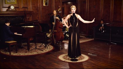 Chasing Pavements - Adele (1920s Gatsby Style Cover) ft. Hannah Gill - YouTube