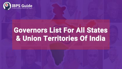List of Governors in India 2022: Check All States & UT's Governors