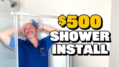 This is the EASIEST Shower You'll Ever Install
