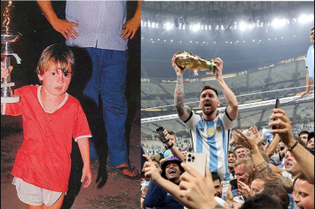 El Messi, el niño soñador que “conquistó el mundo”