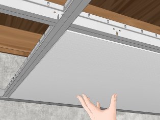 How to Install a Drop Ceiling: 14 Steps (with Pictures) - wikiHow