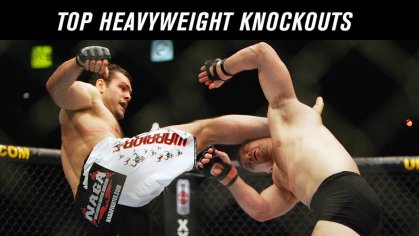 Top 10 Heavyweight Knockouts in UFC History - YouTube