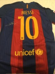 lionel messi signed shirt  | eBay