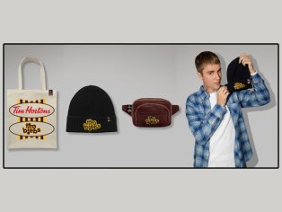 New Tim Hortons x Justin Bieber Merch Collection Revealed - Chew Boom