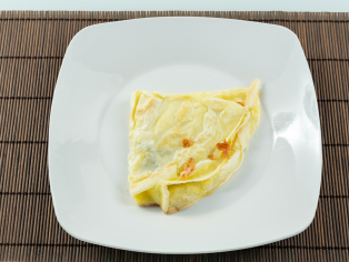 Tapioca com ovo feita de um jeito que consegue melhorar qualquer café da manhã