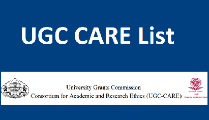 UGC Care list 2022 Journals pdf Free Download Care Suchi