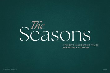 The Seasons Font - Download Free Font