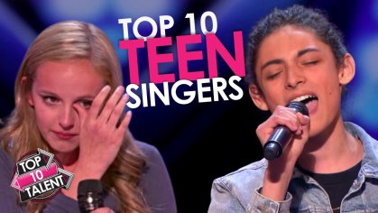 Top 10 Teen Singers with SHOCKING Voices on America's Got Talent! - YouTube