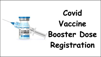 Covid Vaccine Booster Dose Registration | 3rd Dose Slot Booking
