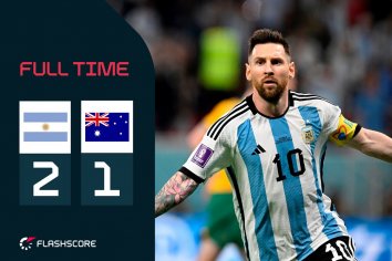Lionel Messi leads Argentina to quarter final after victory over Australia | Flashscore.com