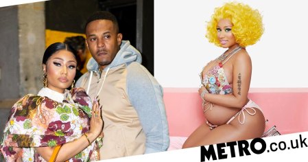 Nicki Minaj shares first baby bump picture as she confirms pregnancy | Metro News