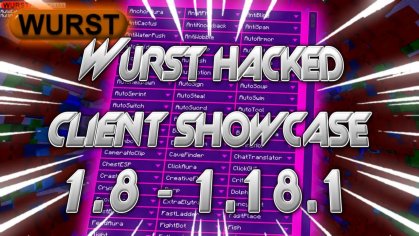*FREE* Wurst Hacked Client 7.12.1 for Minecraft 1.18.1+ All Versions (ForceOP, Crash Server) *2022* - YouTube