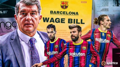 Barcelona Wage Bill for the 2021-22 season: Weekly Wages of Players