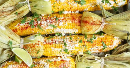 Roasted Mexican Street Corn - Damn Delicious