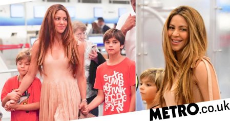 Shakira all smiles with sons amid calls for prison over ‘tax fraud' | Metro News
