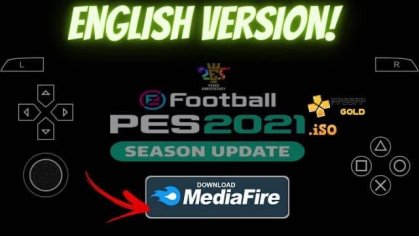 Download PES 2021 PPSSPP Android English version textures - Sports Extra