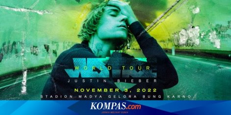Link dan Cara Beli Tiket Konser Justin Bieber 2022 di Jakarta Halaman all - Kompas.com