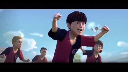 The Story of Lionel Messi - A Cartoon Movie About Messi - YouTube