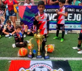 Talento cartagenero: es el 10, zurdo como Messi y celebra como CR7 | EL UNIVERSAL - Cartagena