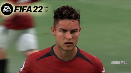 FIFA 22 - CRISTIANO RONALDO NOODLE HAIR - YouTube